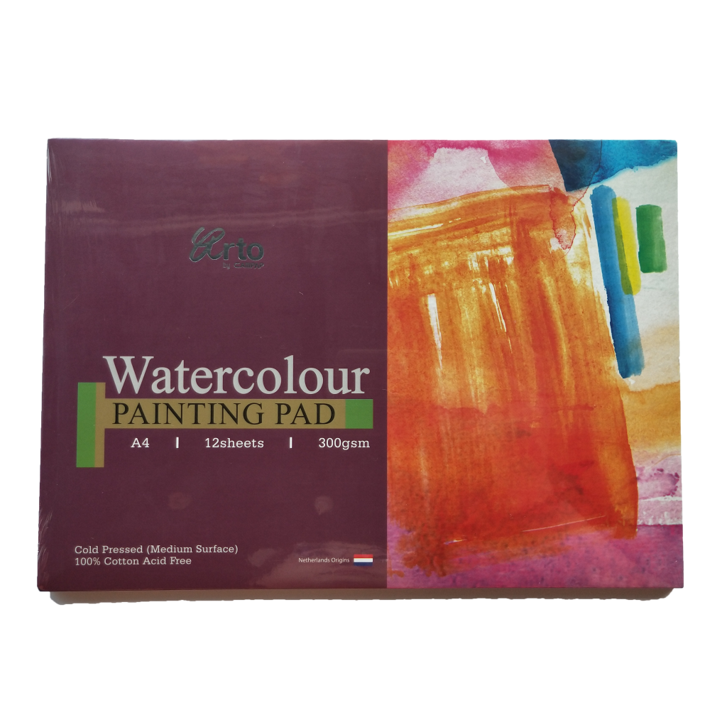 CR 36256 Arto A4 Watercolour Painting Pad – Online Book & Stationery ...