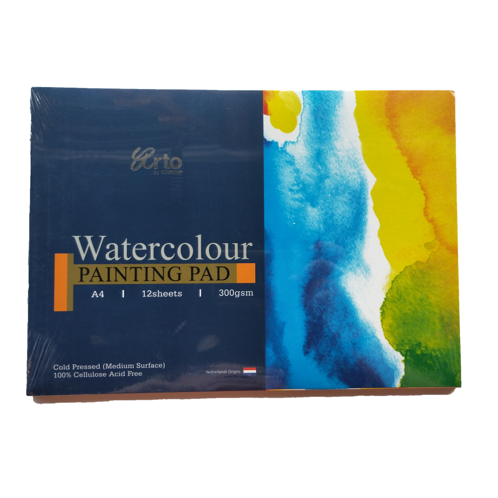 Cr36262 A4 Arto Watercolour Painting Pad – Online Book & Stationery 